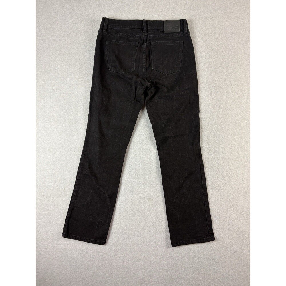 LRL Lauren Jeans Co Ralph Lauren Womens 6 Black Denim Classic Straight Leg